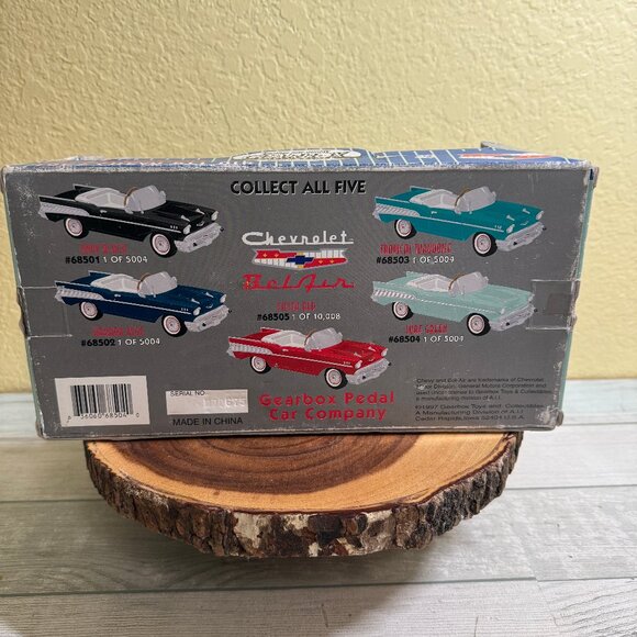 Vintage Chevy Bel Air Die Cast Car in Original Box, #675/5004. 1997 Read - Picture 11 of 12